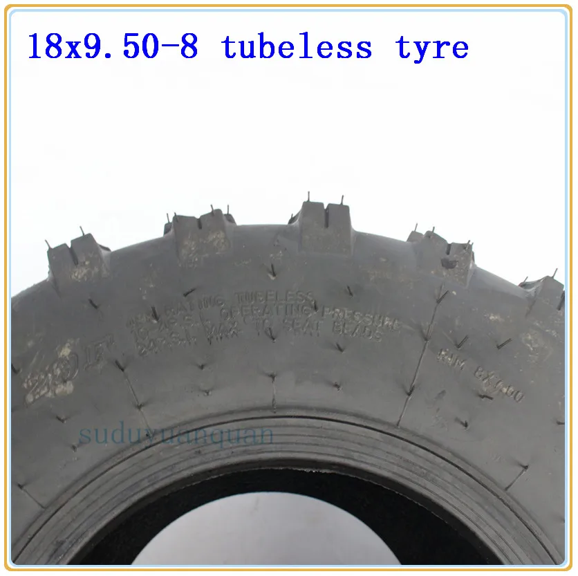 18x9. 5-8(240/55-8) 8 дюймов ATV Quad Go-kart tubelesss внедорожный tires18x9.50-8 шины для электроскутера для Harley инструмент для монтажа цепи