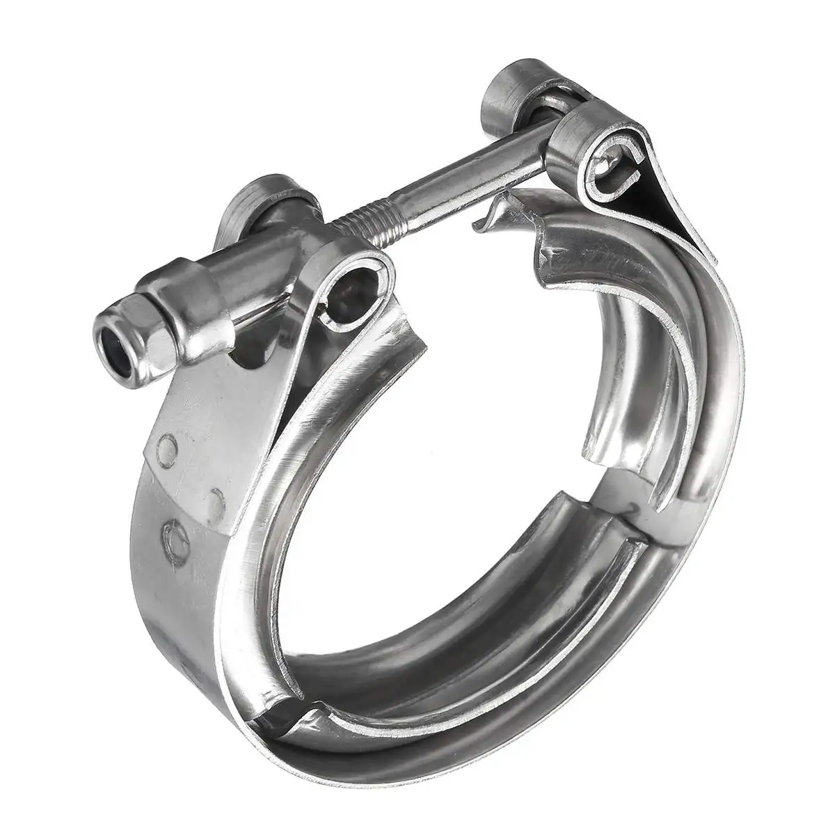 

Autoleader 2" 2.5" 3" 3.5" 4'' Car Motocycle Aluminum Flange V band Exhaust Clamp V-Band Aluminium Vband Clamps