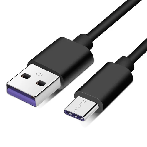 Black OREY type C 5A кабель для быстрой зарядки для huawei P20 USB C кабель для samsung/Xiaomi/huawei USB-C кабель для зарядки - Цвет: Black