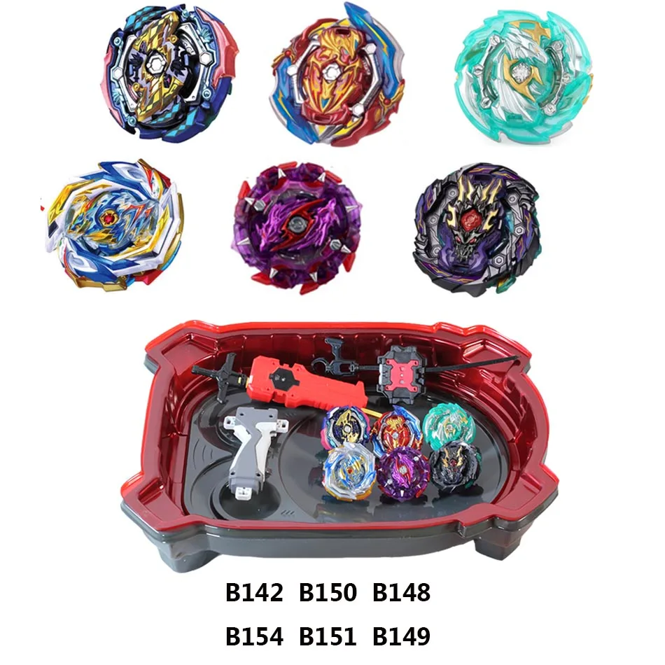 A12 Битва Tops Toy Stadium B154 Bey Bay Burst Launcher игрушечный Боевой набор для детей с пусковой установкой спиннинг бой гироскоп лезвие лезвия игрушки - Цвет: A12