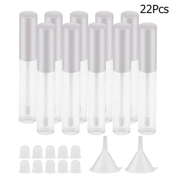 

1 Set 22PCs Lip Gloss Tubes Helpful Longlasting Premium Useful Durable Container for Ladies Women