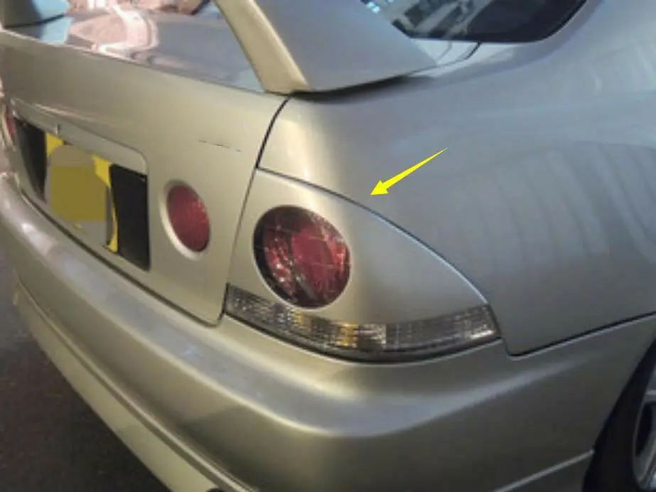Для Lexus Is200 Is300/alteza T 1998-2005 Стиль задний фонарь крышка Смола без краски 1 комплект