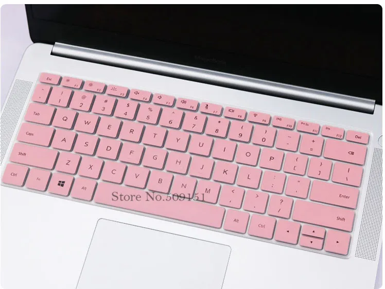 Pink Для huawei MateBook D 14 дюймов(AMD) ноутбук D14 14,0 ''силиконовый чехол для клавиатуры ноутбука защитный Пылезащитный кожух - Цвет: Pink