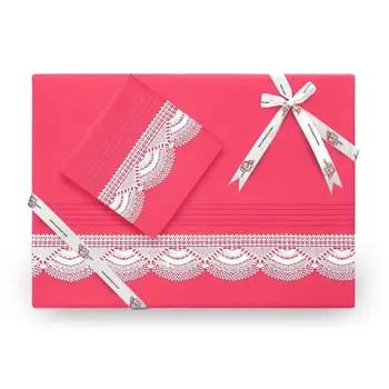 

Land Of dowry Kula Ribbed Needle Embroidered Duvet cover set Pomegranate Flower