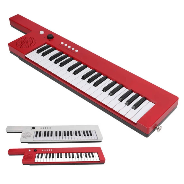 Piano teclado infantil sons eletronico 32 teclas 12 musicas keyboard  eletronic