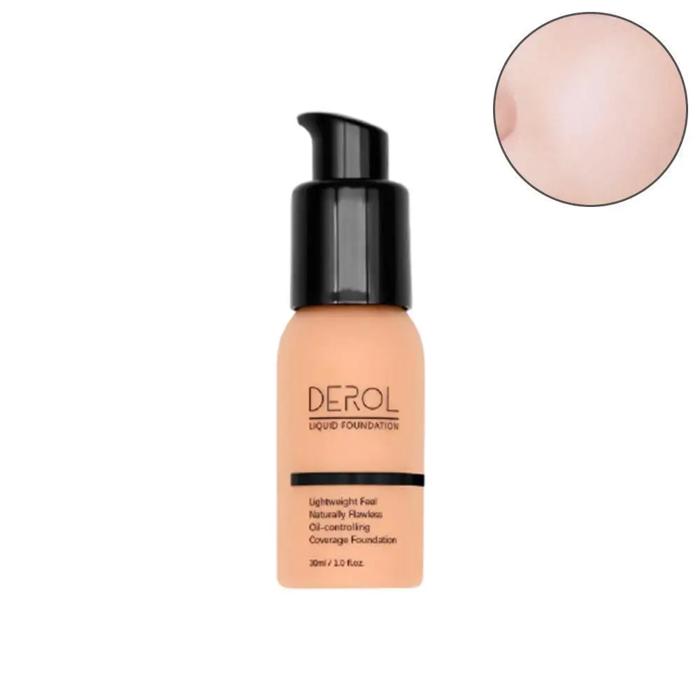 

Concealer Liquid Foundation Brightening Moisturizing Makeup Control Bb Foundation 30ml Cream Liquid Waterproof Oil H3X7