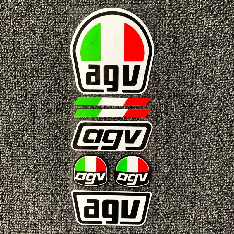 Светоотражающая наклейка AGV для мотоциклетного шлема боковая полоса аксессуары
