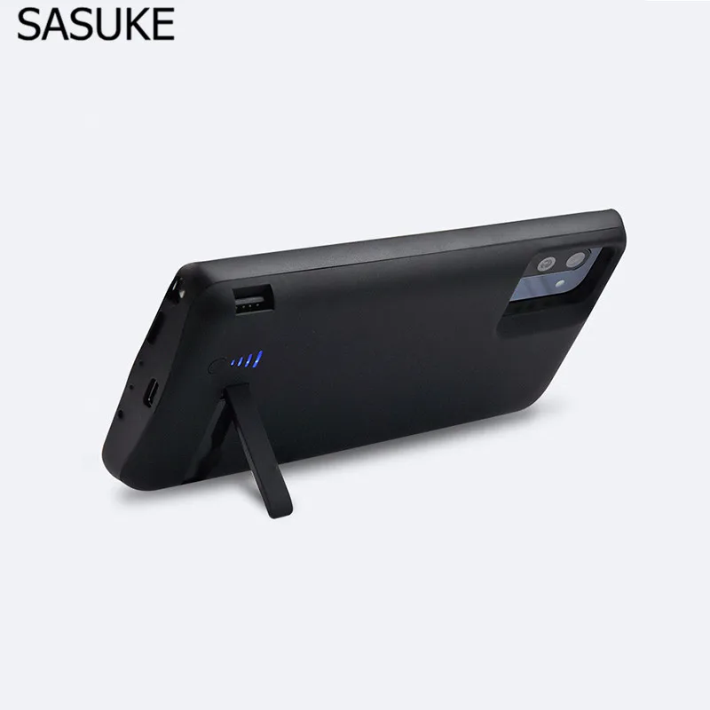 5000 мА/ч 6000 мА/ч чехол для зарядки аккумулятора для samsung Galaxy Note 10 Pro Полное покрытие внешний аккумулятор чехол с подставкой для Galaxy Note 10