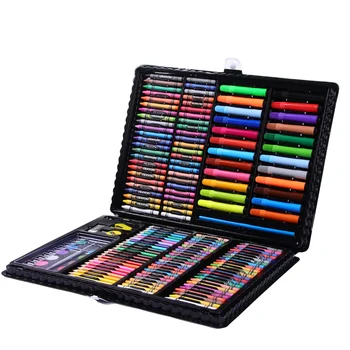 

168 children's art set children's painting watercolor pen crayon oil pastel art supplies student gift stationery set