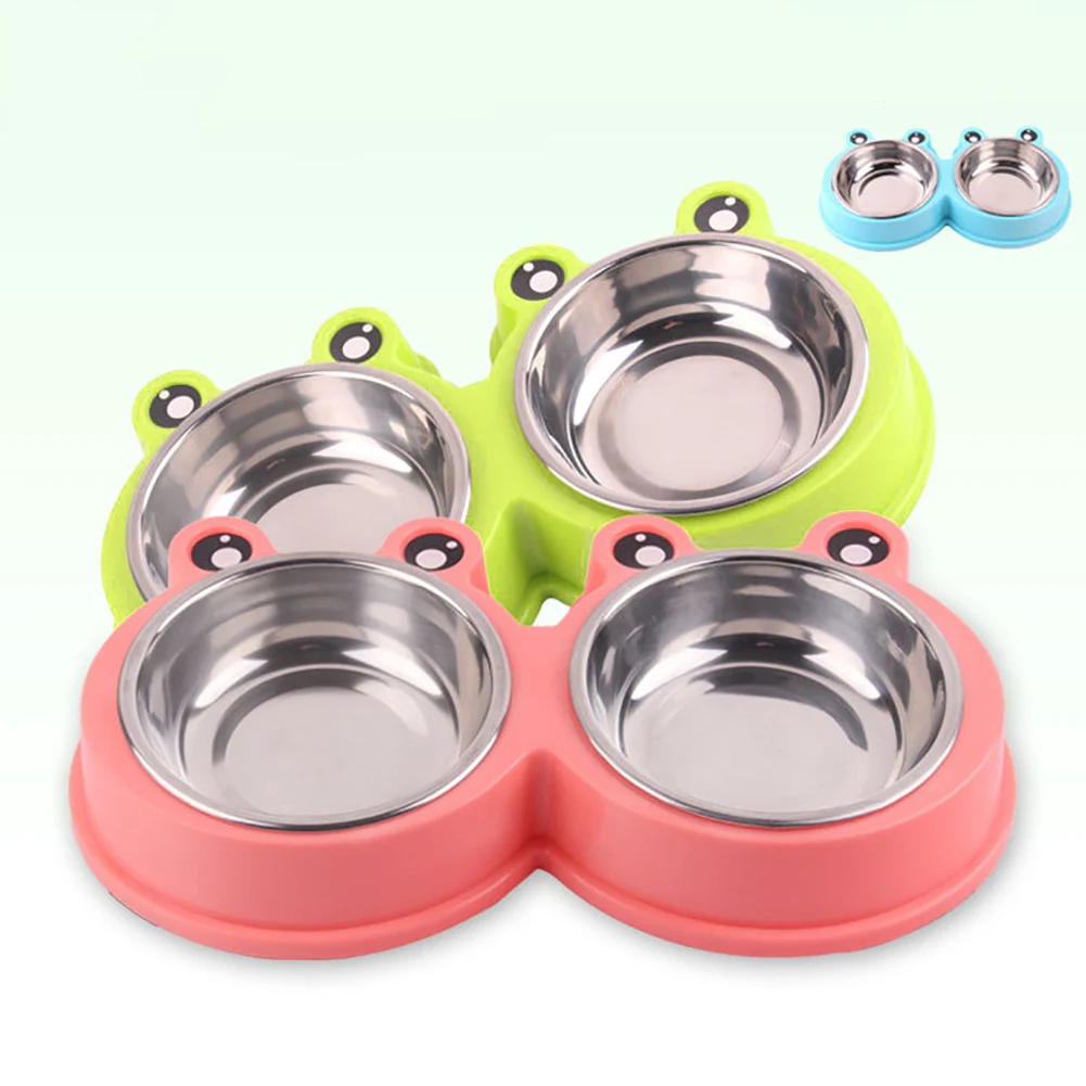 Миска для кормления собак кошек питьевой фонтан домашних животных миска еды