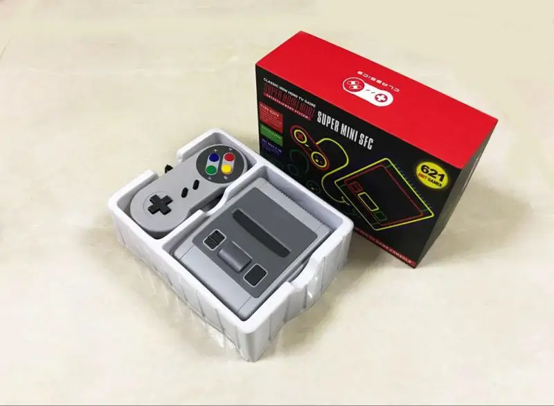 

2019 HDMI / AV Out MINI Retro Classic handheld game player Family TV video game console Childhood Built-in 620 / 621 8 bit Games