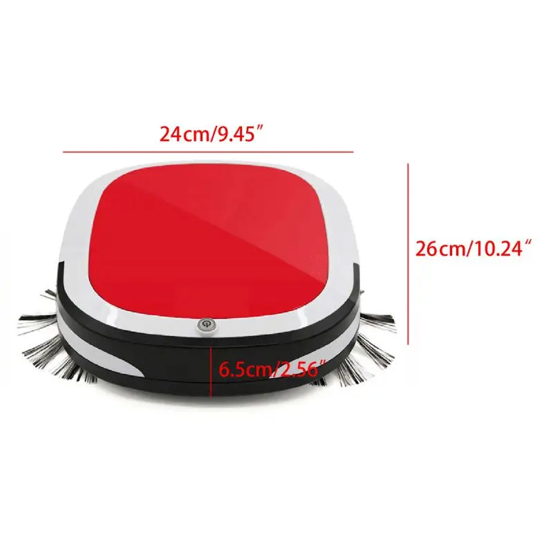  Rechargeable Smart Robot Vacuum Cleaner Cordless Sweeper Machine with Auto Dry Wet Sweeping Cleanin - 4000105943832