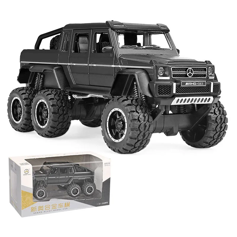 1:32 Mercedes Benz AMG g63 пикап модель автомобиля металлический автомобиль литой автомобиль детские игрушки подарок коллекционные вещи