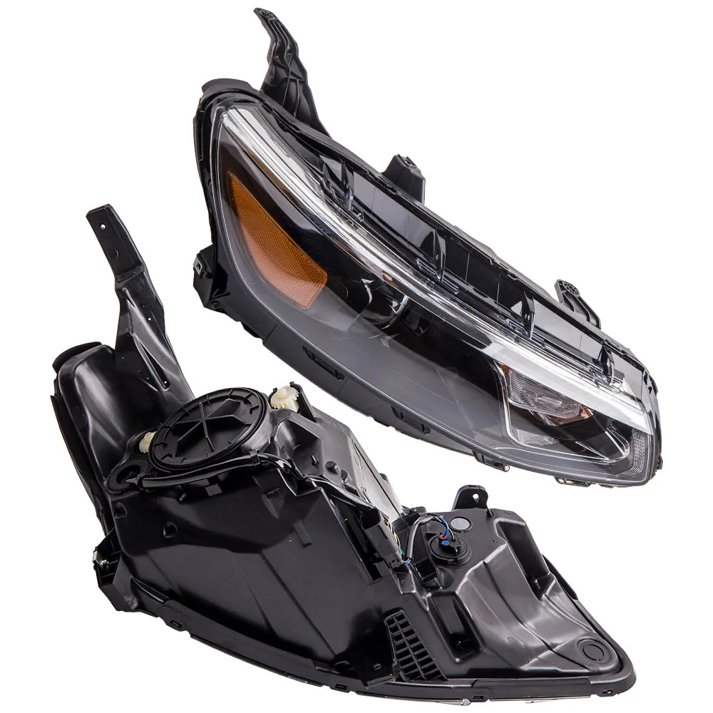 

Headlights Headlamps Set 2016-2018 for Chevy Malibu 23350425