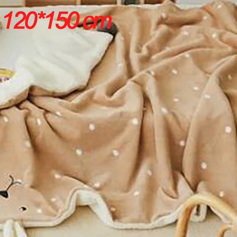 BXX042G-blanket Детское одеяло для сна; одеяло для новорожденных; бархатная наволочка; постельные принадлежности; коляска для малыша; многофункциональное одеяло; BXX042 - Цвет: BXX042G-blanket