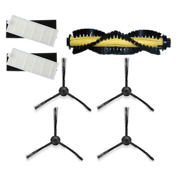 

Roller Brush Side Brush Filter Sponge Kit For IBoto X410 Vacuum Cleaner Parts Roller Brush Side Brushes Filters