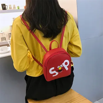 

PU Shoulder Bags for Teenage Girls Kids Cartoon Mini Backpack Women Multi-Function Small Bag Female Ladies School Backpack