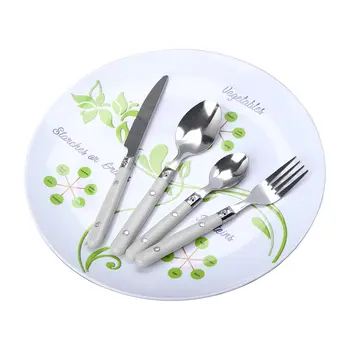 

Dinnerware Set 16pc set Fashion Home Cutlery Set Steak Knife Fork Set Coffee Spoon Teaspoon Flatware Tableware Kitchenware