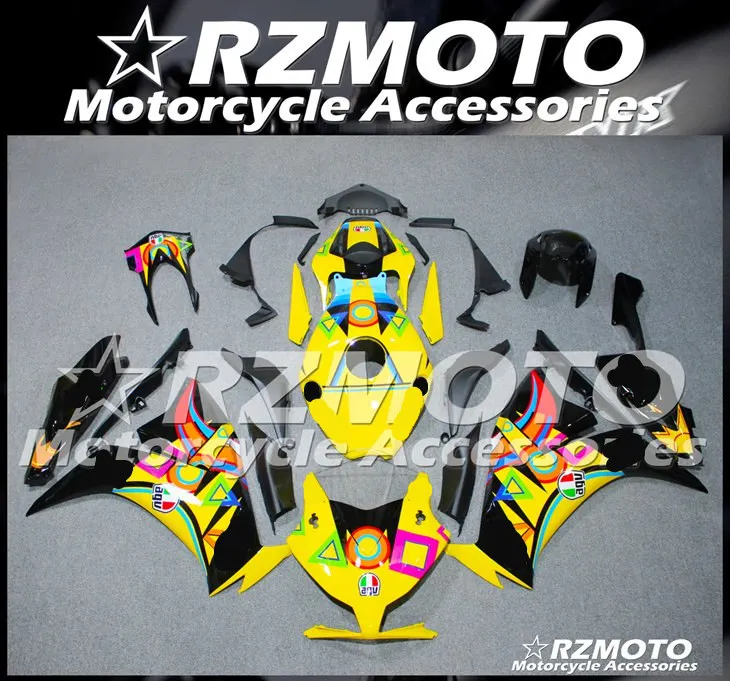 ABS мотоцикл обтекатель комплект для HONDA CBR1000RR 2012- год кузов литья под давлением Магазин № 0945 - Цвет: All sorts of color