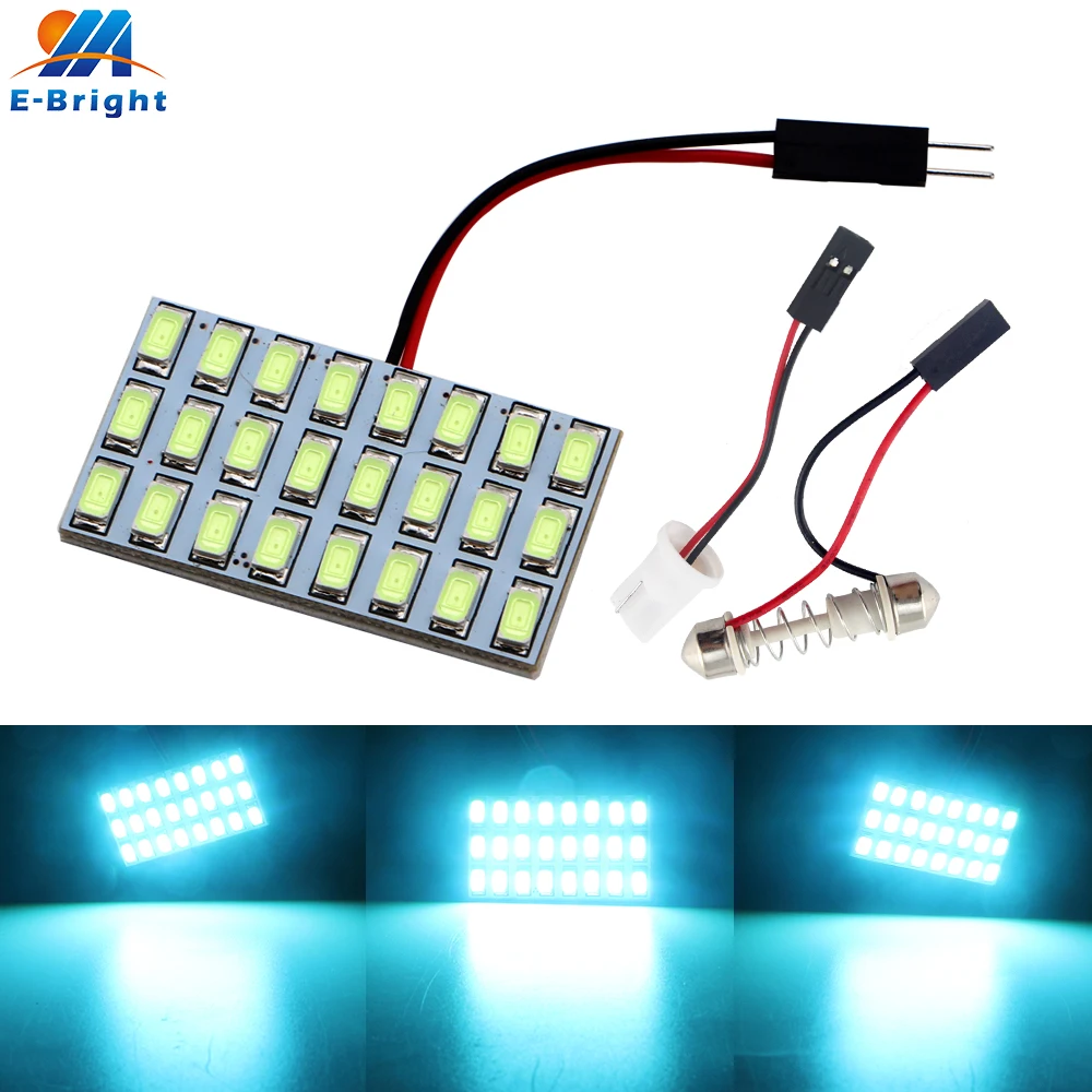 Светодиодные панели 12 В постоянного тока Ice Blue 5730 24 SMD 6500K-8000K купольсветильник