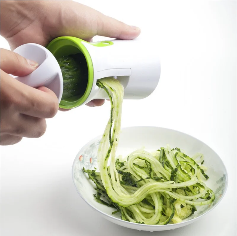 Овощной спиральный фруктовый Терка измельчитель нож Spiralizer для моркови огурец