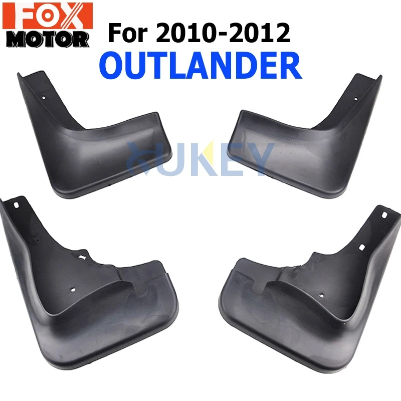 Для Mitsubishi Outlander 2010 2011 2012 спереди и сзади литой автомобиль брызговики брызговик крыло брызговиков