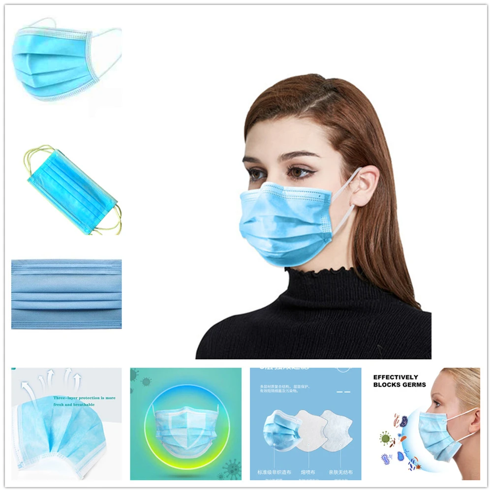 

Mask Activated bamboo carbon Beauty mask Professional Prevent infection Face masks 50Pcs New