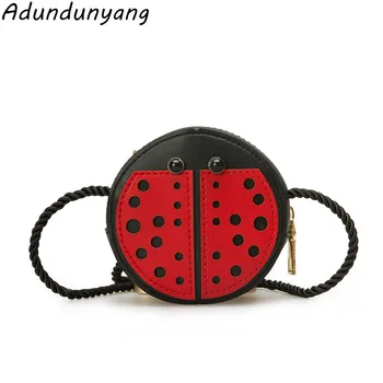 

Girl bag cartoon bee ladybug children bag little princess shoulder bag fashion baby messenger bag baby cute small bag