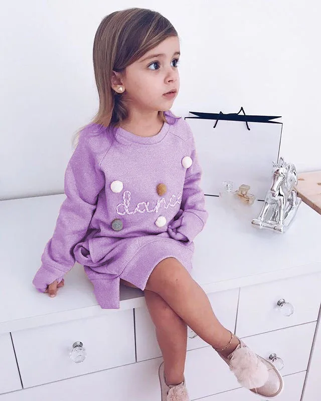 FREE SHIPPING Children Mini Dress JKP4447