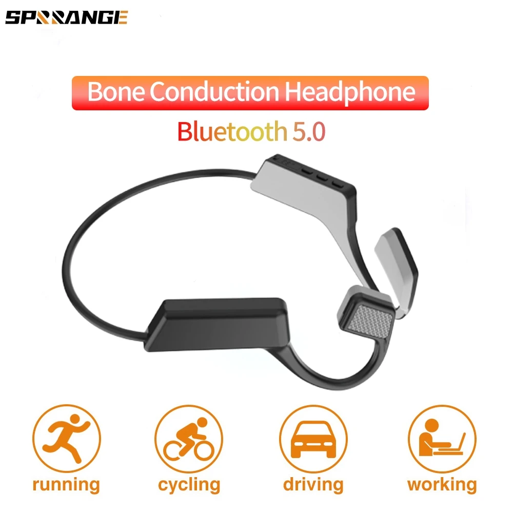Sport true Wireless earphones Bone Conduction bluetooth headphones