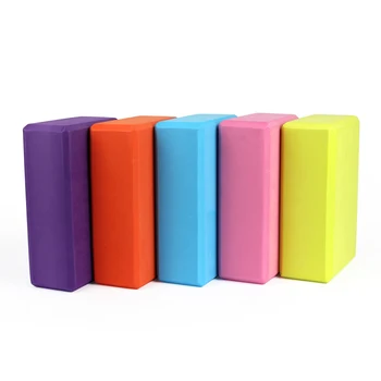 

EVA Yoga Block Colorful Foam Block Brick Exercise Fitness Tool Exercise Workout Stretching Aid Body Shaping Health Training