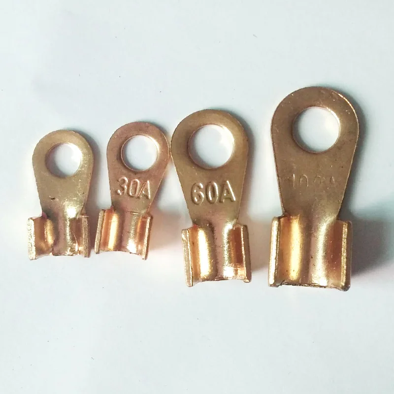 Чистая медь терминал Amphenol разъем 30A 50A 60A 100A 150A 200A 250A 300A Электрический провод Соединительный терминал