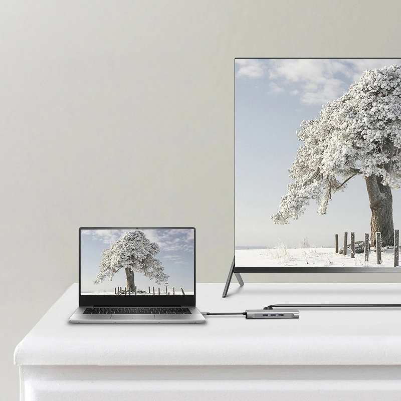 Тип-c гигабитный порт/HDMI Nine-In-One концентратор Расширение док-станции