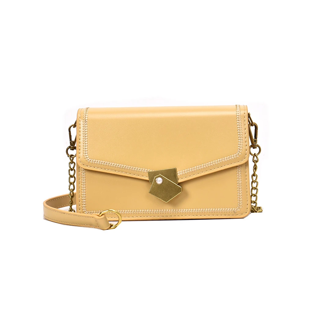 

Summer Womens Crossbody Embroidery Thread Fashion Wild Shoulder Bags 2020 High Quality Leather Handbag Lady Messenger Bag 0109