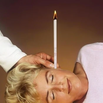 

1 bag=2 pcs Coning Beewax Natural Ear Candle Ear Candling Therapy Ear Treatment Ear Wax Removal Healthy Care tools