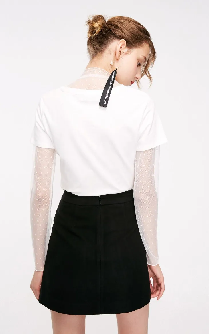 Vero Moda Женская кружевная юбка с подкладом | 31911G503