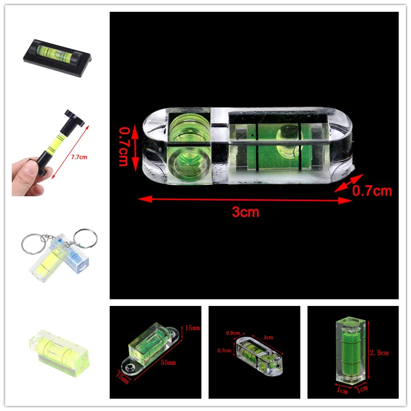 1 шт. или 2 портативный мини спиртовой измерительный прибор уровня Т-образный