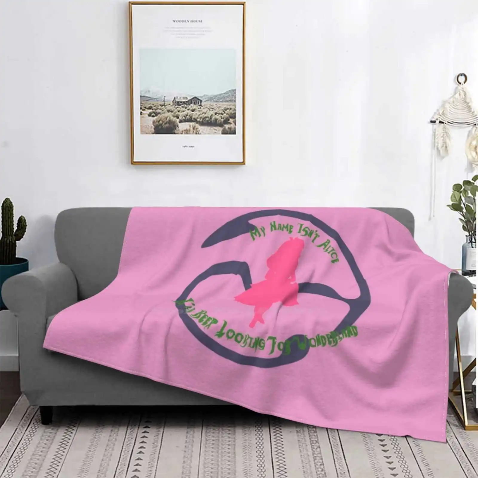 Alice Divano Letto Confortevole Di Alta Qualità Coperta Morbida Gaga Chromatica Alice Rain On Me Alice In