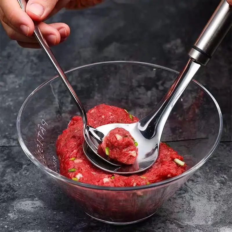 Форма для мяса кухонные гаджеты антипригарная ложка приготовления фрикаделек с