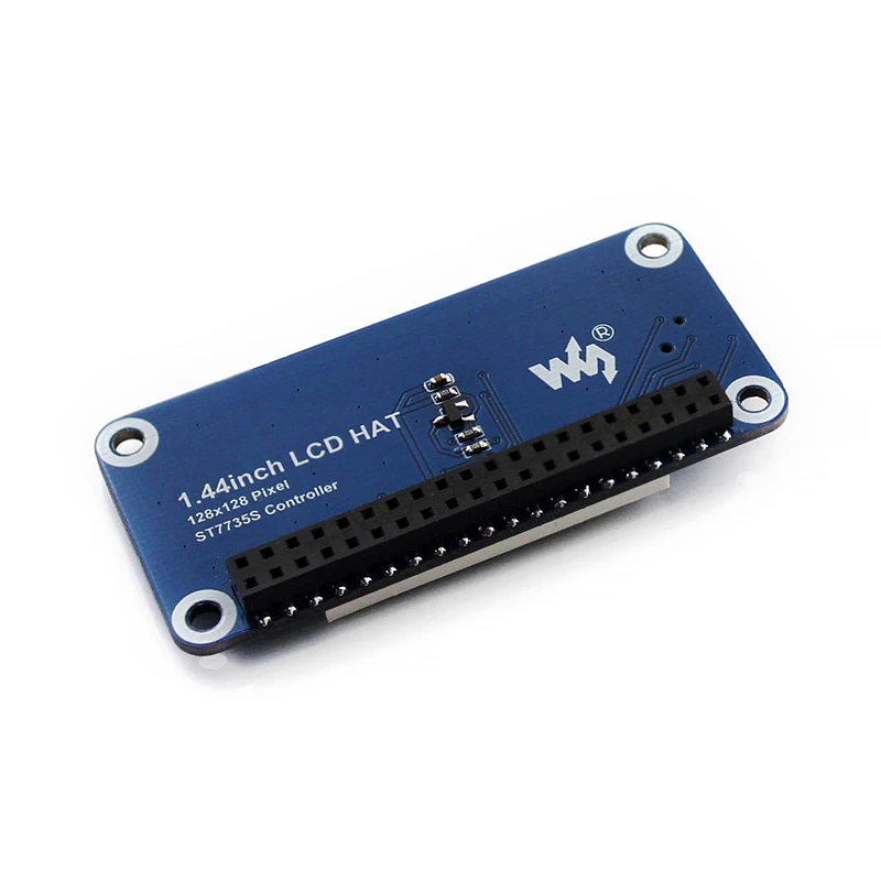 Display de Retroiluminação Led com Joystick Tela para Raspberry pi 4b 3b Mais Zero 144 no Chapéu Lcd 3.3v 128x128 Spi Raspberry pi - Imagem 3