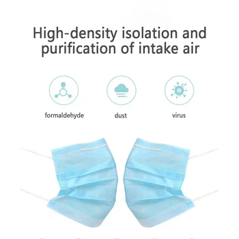 

Practical 1PC Disposable Mask PM2.5 Anti-dust Anti-flu Face Mask Safety Face Mouth Mask Clothing Protective Supplies