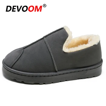 

Winter Antiskid Sport Shoes Plush Fur Walking Shoes Women Rubber Sole Slip on Sneakers Women High Quality Light Female Shoes 40