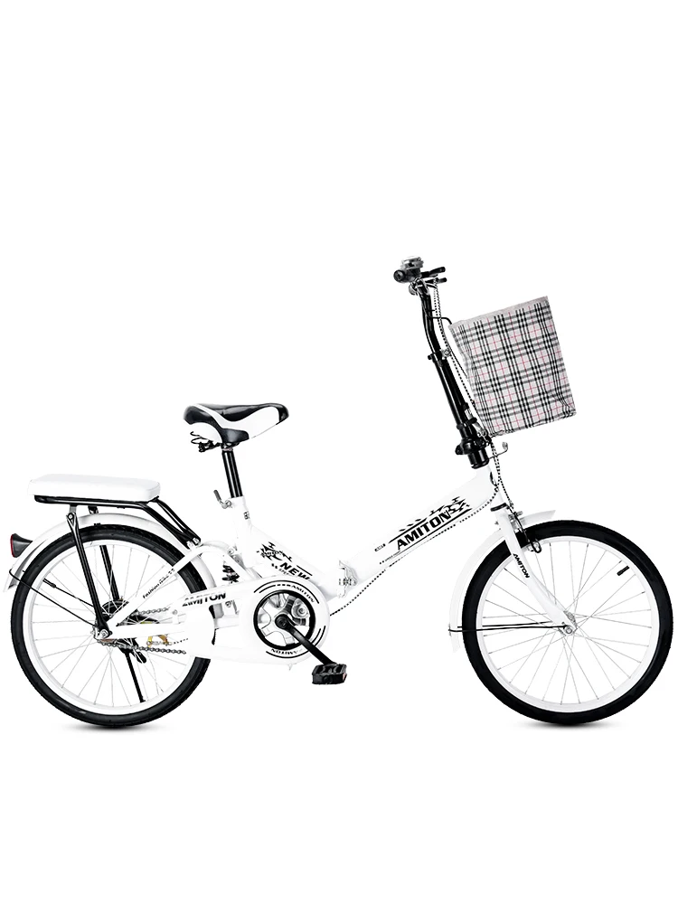 Легкие портативные складные велосипеды подвеска 20-дюймовый женский