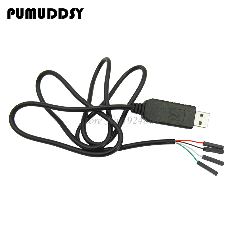 

10pcs 1m USB To RS232 TTL UART PL2303HX Auto Converter USB to COM Cable Adapter Module new