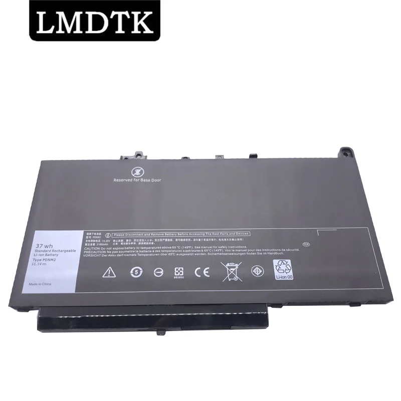 LMDTK New PDNM2 Laptop Battery For Dell Latitude E7470 E7270 579TY 0F1KTM 11.1V 37WH