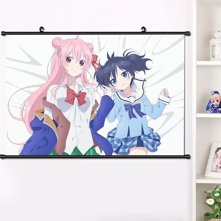 40 х60 см аниме Манга Happy Sugar Life Matsuzaka Satou Koube настенный свиток плакат постер домашний