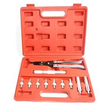 

High Quality 11pcs Car Vehicle Valve Oil Seal Pliers Remover Installer Tool Set Car Garage Kit Auto Car Tire Repair Tools