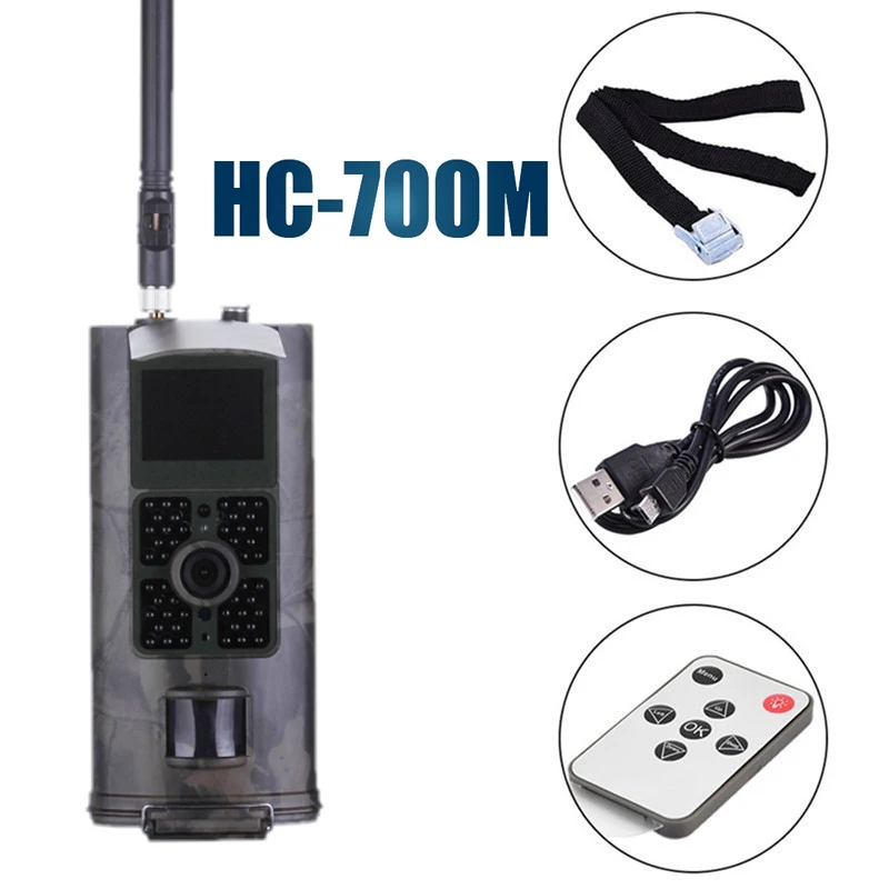 Trail camera HC-700M 2G MMS GPRS охотничья камера 16 Мп ИК-камера для охоты 1080p HD камера ночного видения 0,5 s IP65 животное