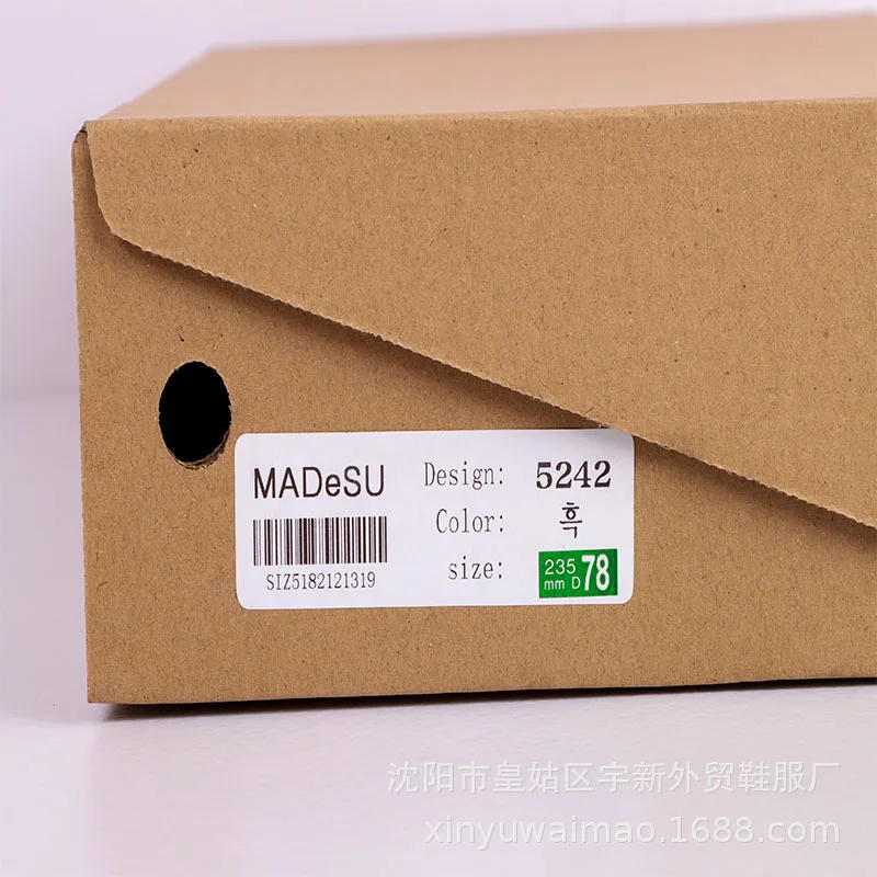 Autumn 2020 Korean women's shoes pointed sleeve women's leather boots square heel women's boots Knight boots