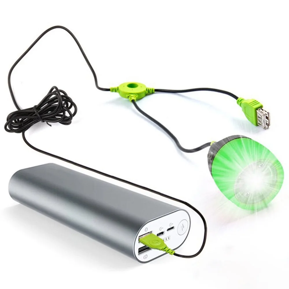 

USB LED Portable Lantern Tent light Portable Outdoor Handle Camping Lamp Waterproof Chainable USB Night Light